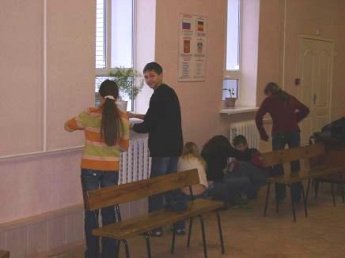 Уборка школы