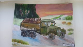 Всероссийский  конкурс детского рисунка "Дорога жизни"