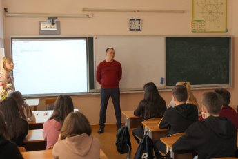 Профориентационная встреча с учащимися «Всегда в движении»